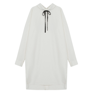 YOUWEI有尾2024秋季通身连衣裙衬衫反做缎带Y5724303