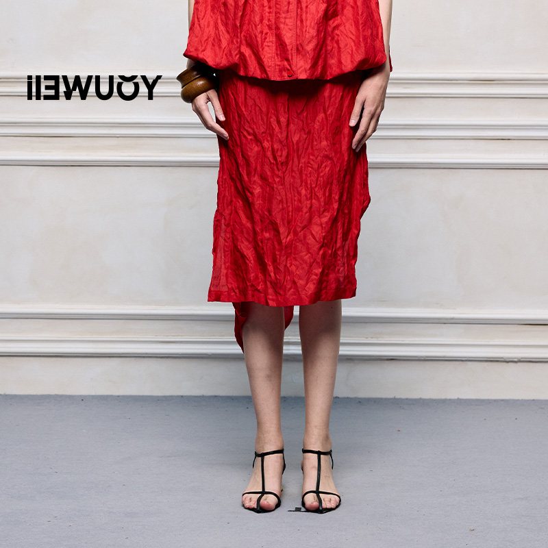 有尾记忆金属丝结构半裙