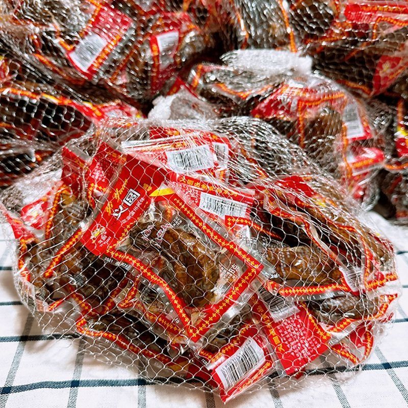 义圆18g鸡脖零食卤味鸡头怀旧下酒菜温州卤鸡休闲食品熟食夜宵