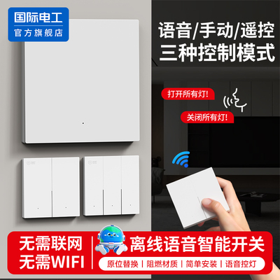无线离线语音智能开关