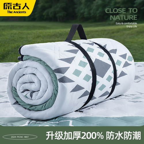 原古人加厚防水野餐垫
