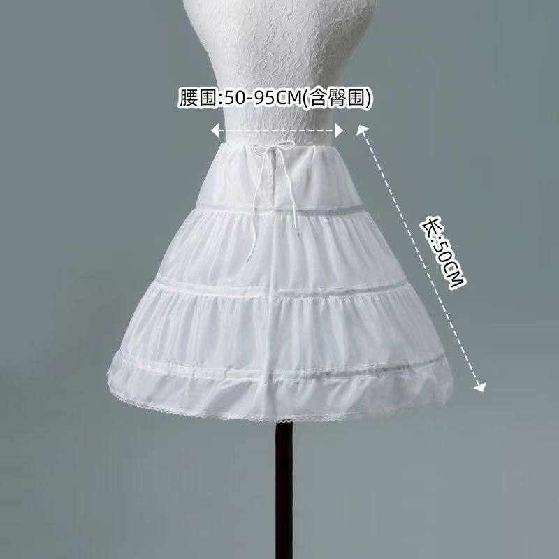 蓬蓬暴力无骨软纱纱撑