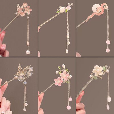 发簪女古风簪子简约现代宫廷