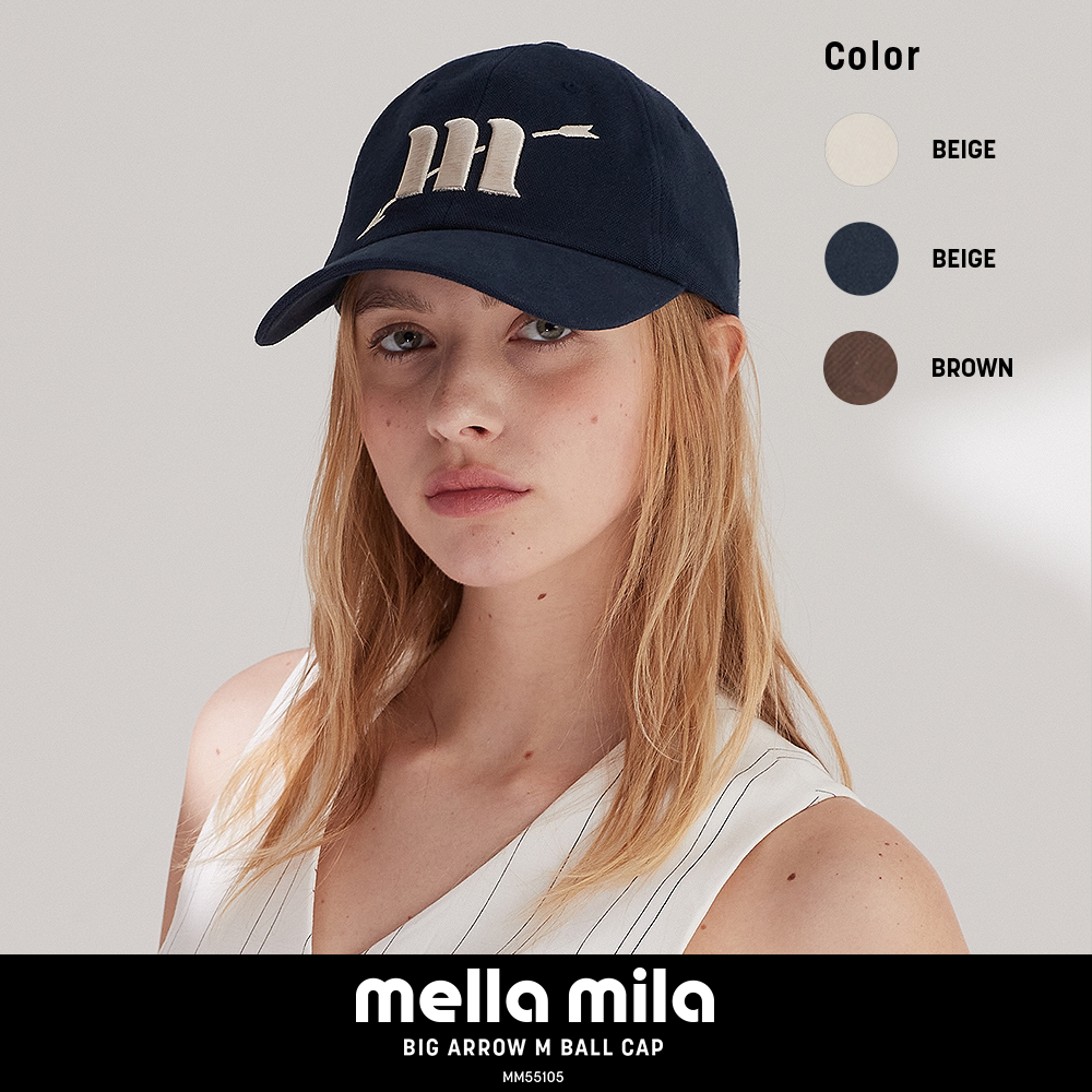 Mellamila韩国大刺绣男女棒球帽