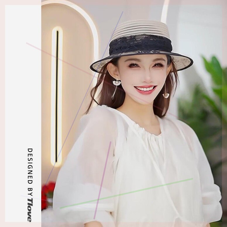 4861春秋时尚户外女士编织平头部防护用品