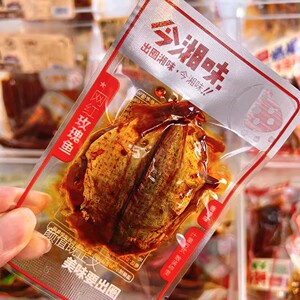 今湘味玫瑰鱼片片鱼湖南特产即食休闲香辣糖醋味寝室网红零食小吃