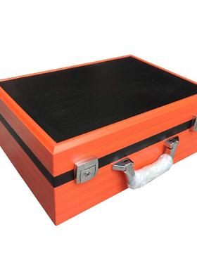 佛山工厂家仪器设备箱多功能手提便携式橙色铝箱铝合金展示工具箱