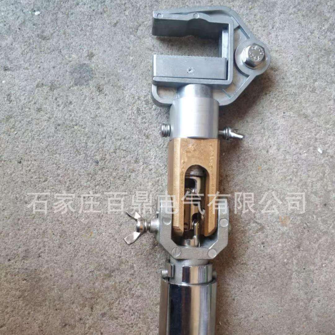 高压接地棒多角度转角式螺旋型接地线10kv接地棒头软连接多角度
