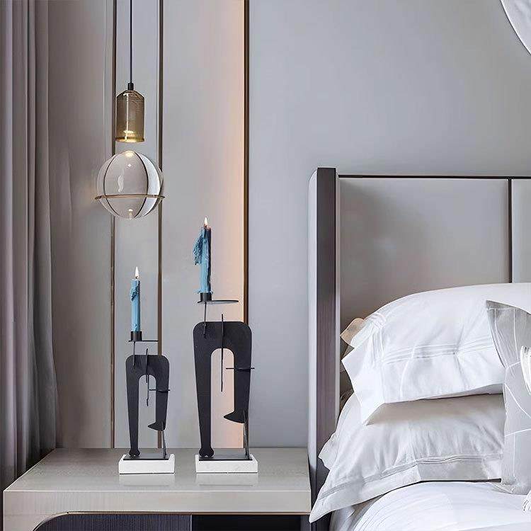 欧式极简黑色金属交错烛台客厅餐桌饰品摆件样板房售楼处摆设装饰,玩具/童车/益智/积木/模型,其它,淘宝优惠券,粉丝福利购,淘宝优惠卷