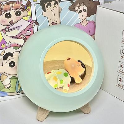 蜡笔小新生日礼物小夜灯蓝牙音响