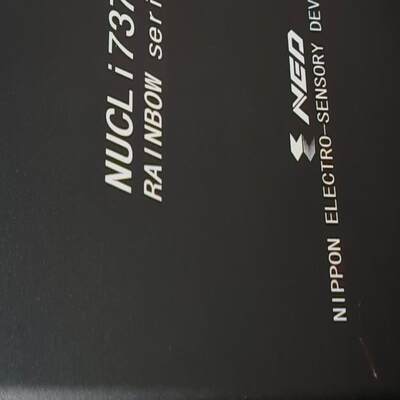 NUCLi7370 NED高速线扫工业相机 RAINBOW