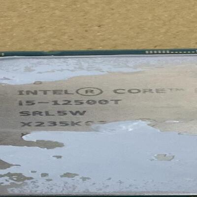 现货出12代正式版 i5 12500T cpu，LGA170
