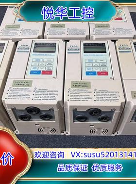 原装TECO东SPEECON 7200MA变频器1.5KW三相议