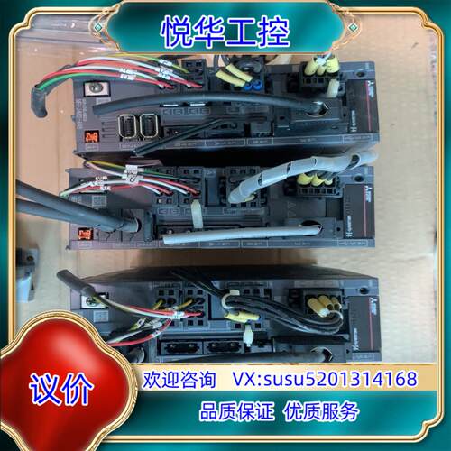 原装驱动MR-J4W2-44B成色可以冲新可以配电机议