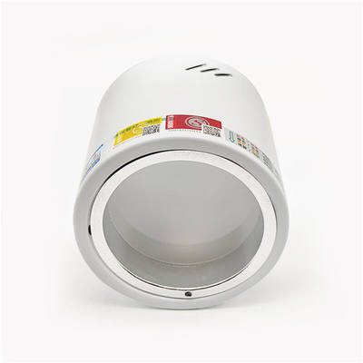 劳士（Rausch）消防应急筒灯LED明装筒灯白色明装-4寸-8W-6500K白