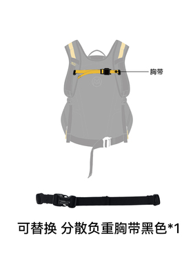 MUTU背包胸带配件