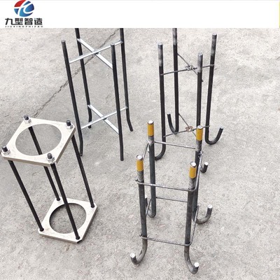 九型智造监控立杆地笼立杆预埋件