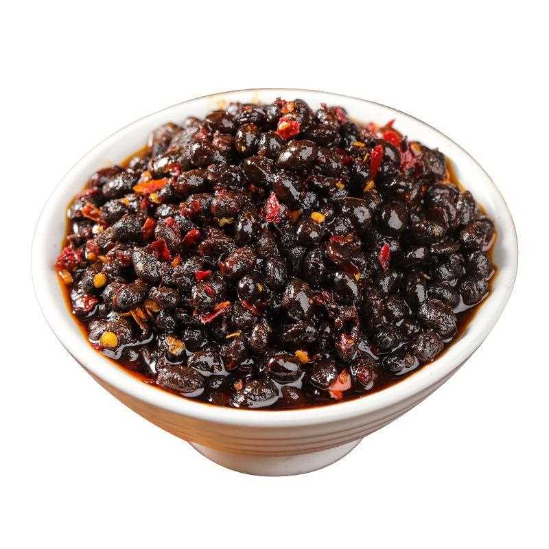 ly湖南特产爆椒野山椒豆豉400g香辣辣椒酱开胃拌面酱下饭菜瓶装调