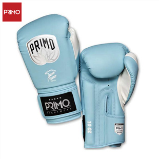 Primo泰拳拳套拳击手套PU皮 北极蓝
