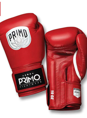 Primo泰拳手套小牛皮拳击手套格斗拳套