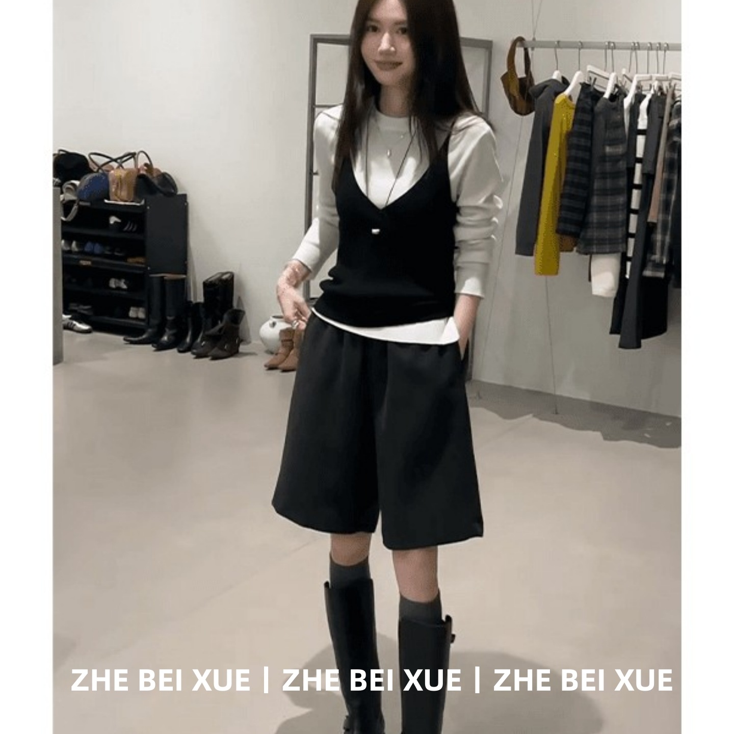 【赠送运费险】吊带内搭长袖短裤