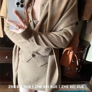 套装女复古风修身百搭披肩开衫内搭时尚半身裙巨好看的冬装一整套