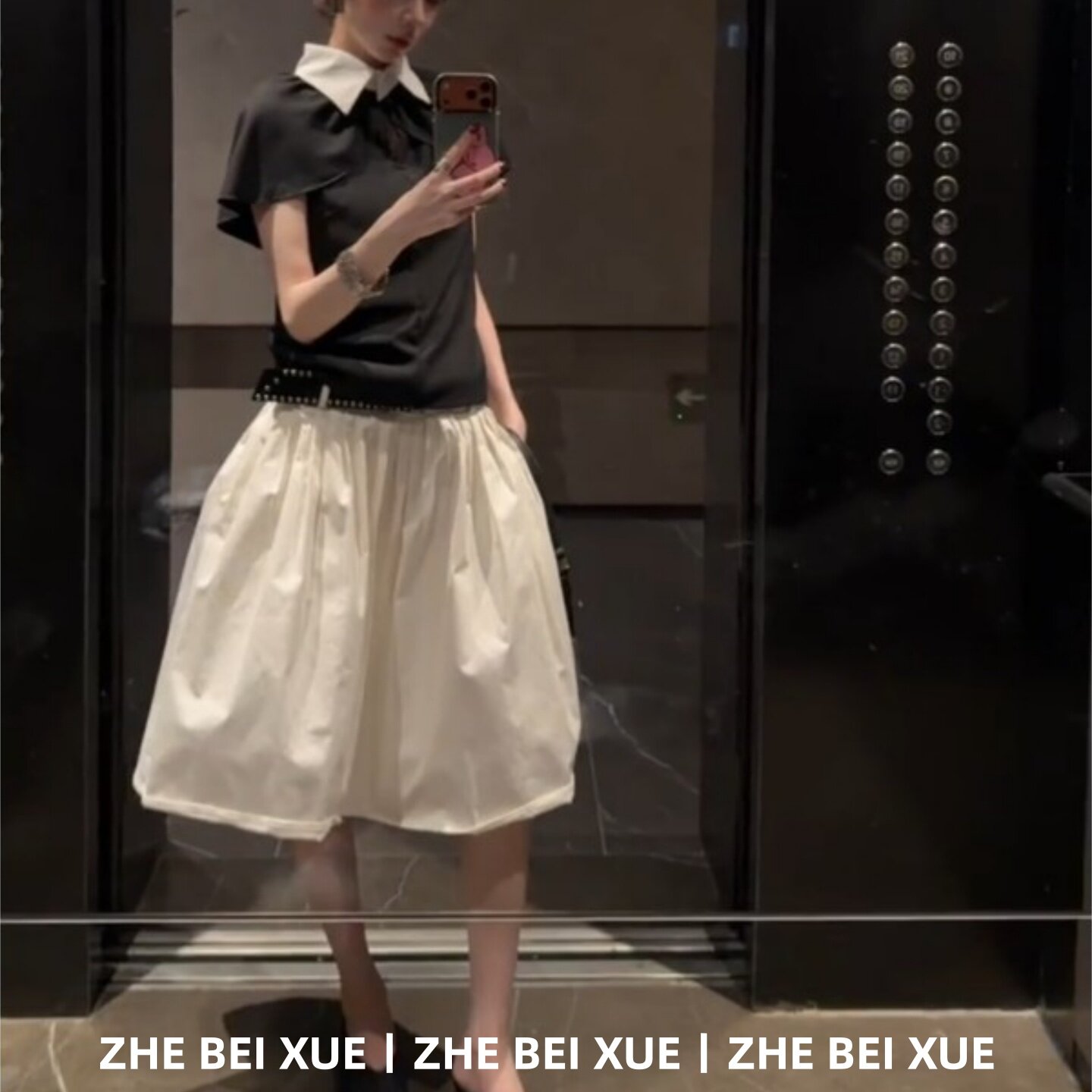【赠送运费险】短袖上衣半身裙子图片