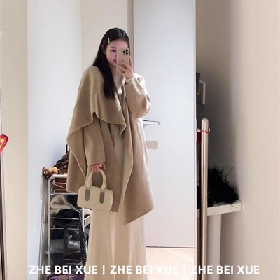 【赠送运费险】斗篷上衣连衣长裙