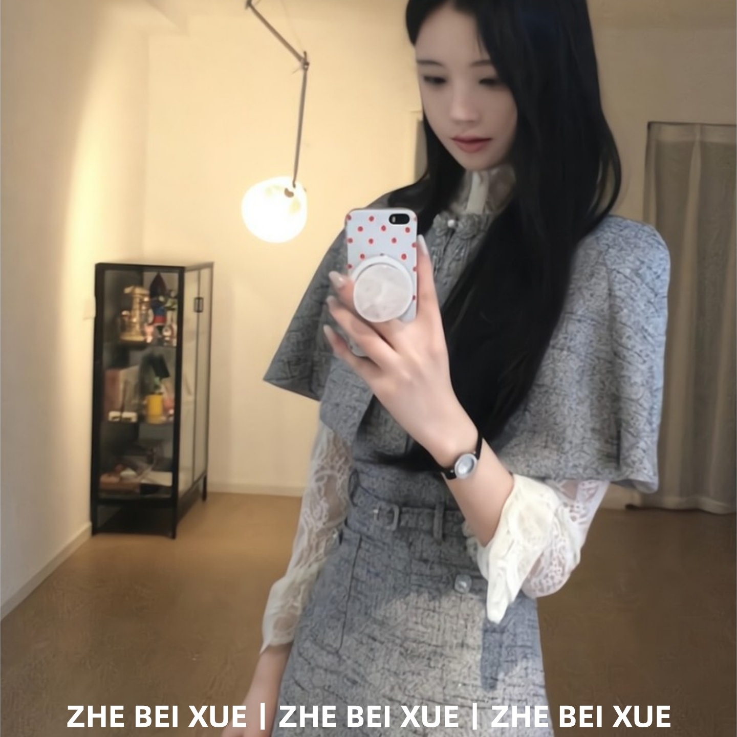 【赠送运费险】披肩内搭衬衫长裙