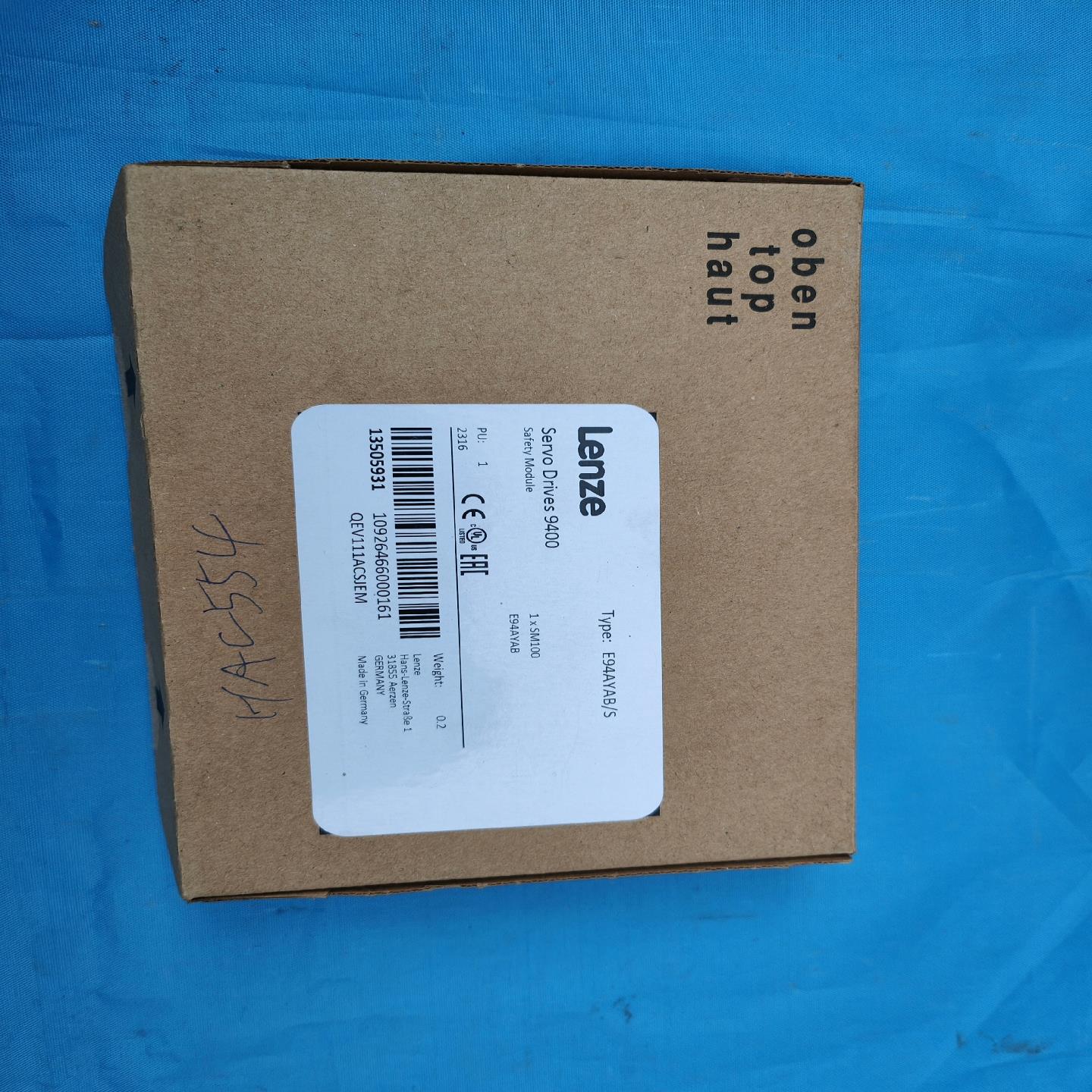 E94AYAB/S全新原装伦茨9400安全模块