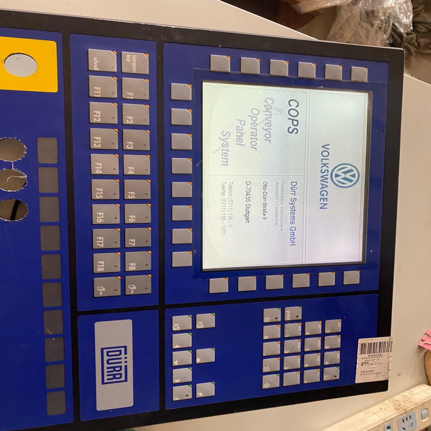 DURR操控屏  BT35EM/219089