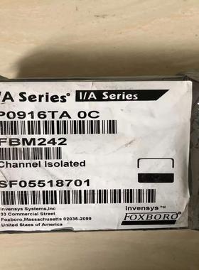 Foxboro/福克斯波罗/FBM242 P0916TA F