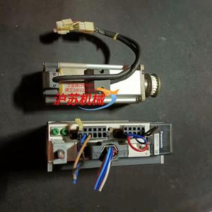 功能正常 九成新 A5400W伺服驱动器电机 带刹车