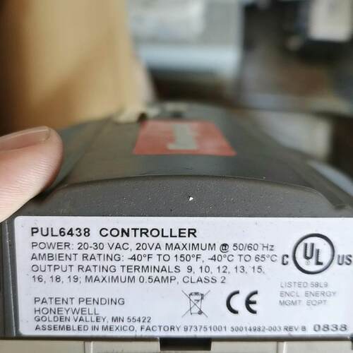 [德峰]拆机控制器包好楼宇霍尼韦尔通电 能 PUL6438S 的