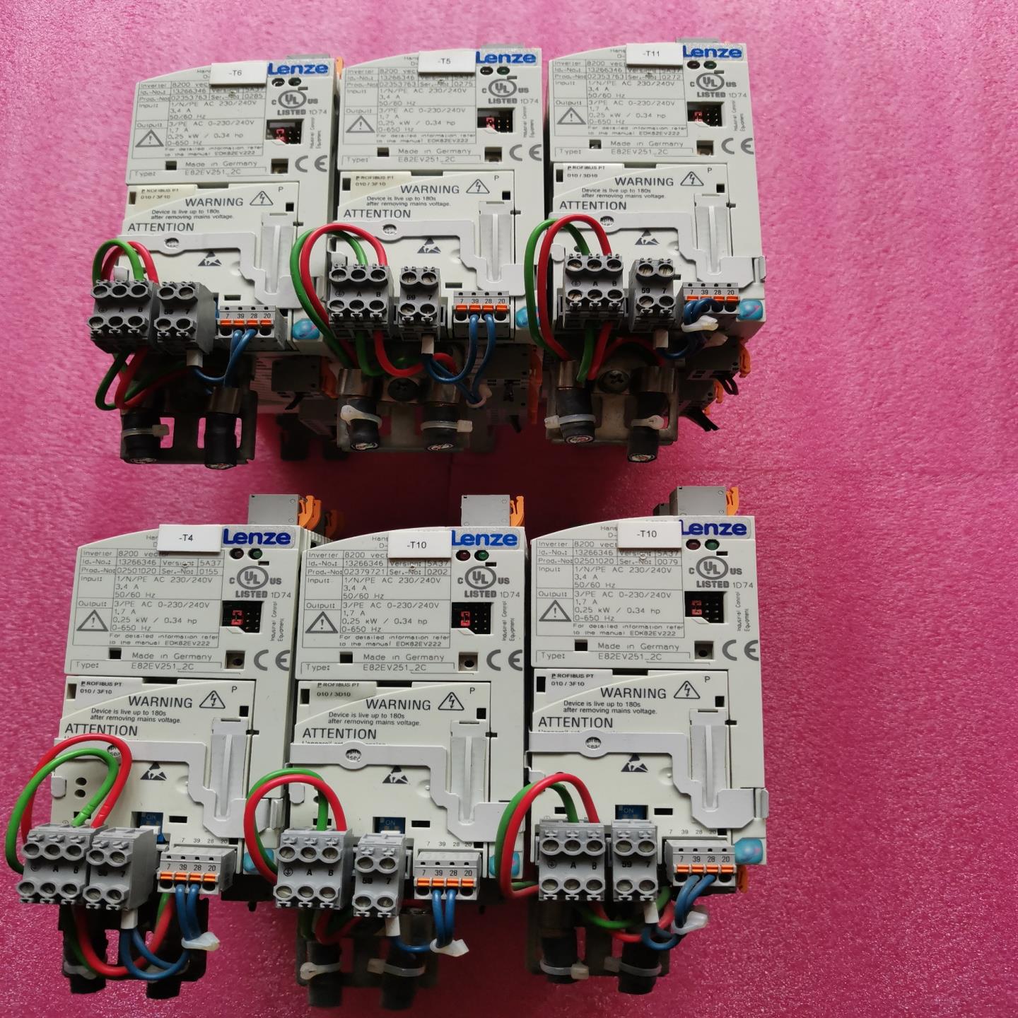 E82EV251-2C伦茨变频器，0.25kw/220v成色