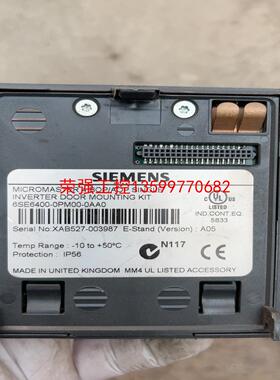 【荣强工控】6SE6400-0PM00-0AA0 西门子控制板 包好包邮