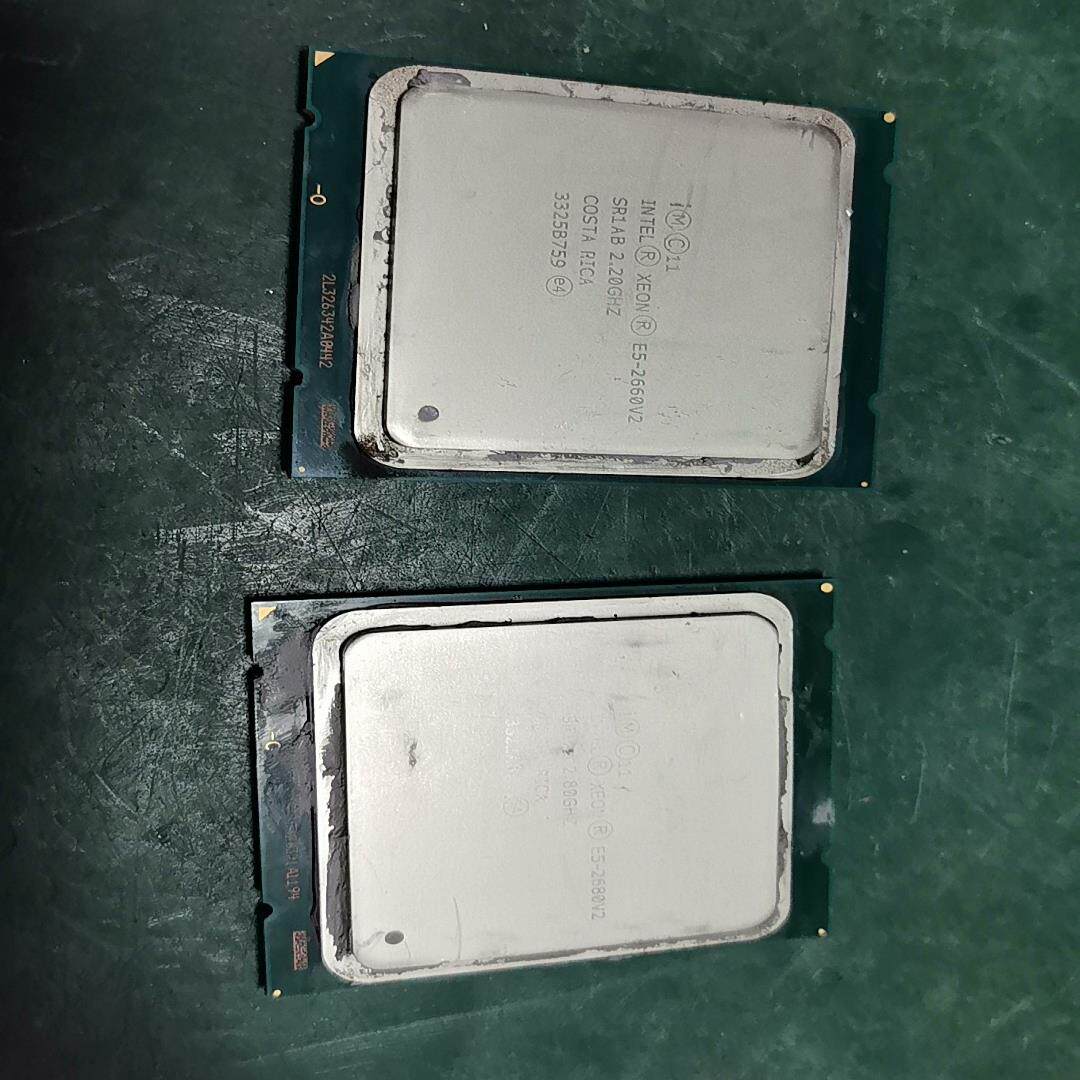 cpu e52660V2 （1片），e52680v2(1片)