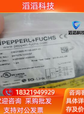 现货P+F倍加福OBD1000-R100-2EP-IO全新原装正