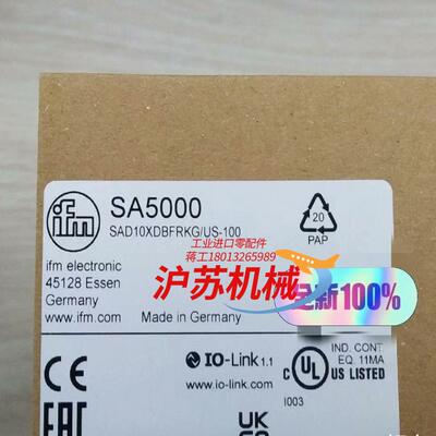 全新原装易福门传感器SA5000现货