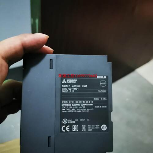【荣强工控】QD77ms4成色如图无磕碰功能包标注为单个