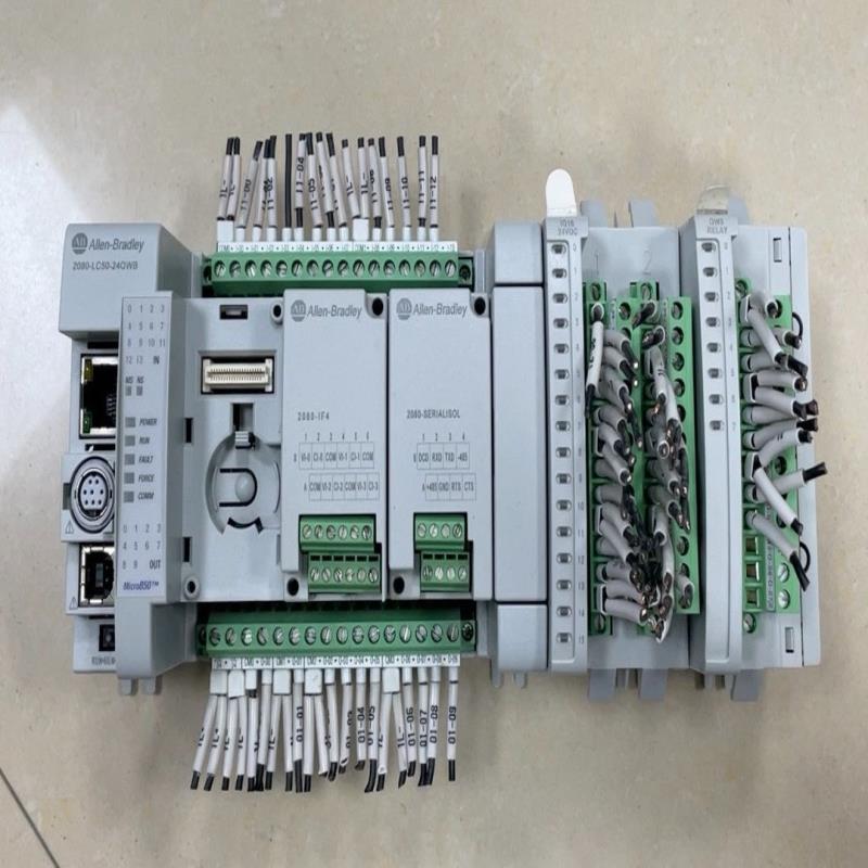 AB罗克韦尔PLC 2080-LC50-24QWB主机