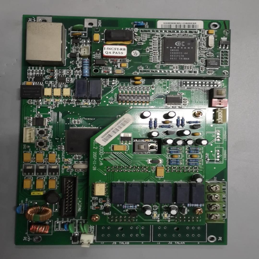 日立电梯数字对讲终端板DIS1000D-2/A V1.2，日