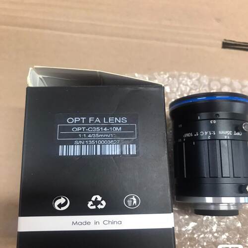 OPT-C3514-10M奥普特工业镜头，全新原装，