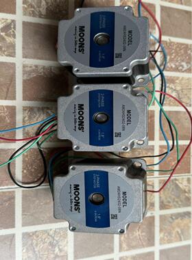 [德峰]MOONS'步进电机AM24HS2402-08N实物实图，成