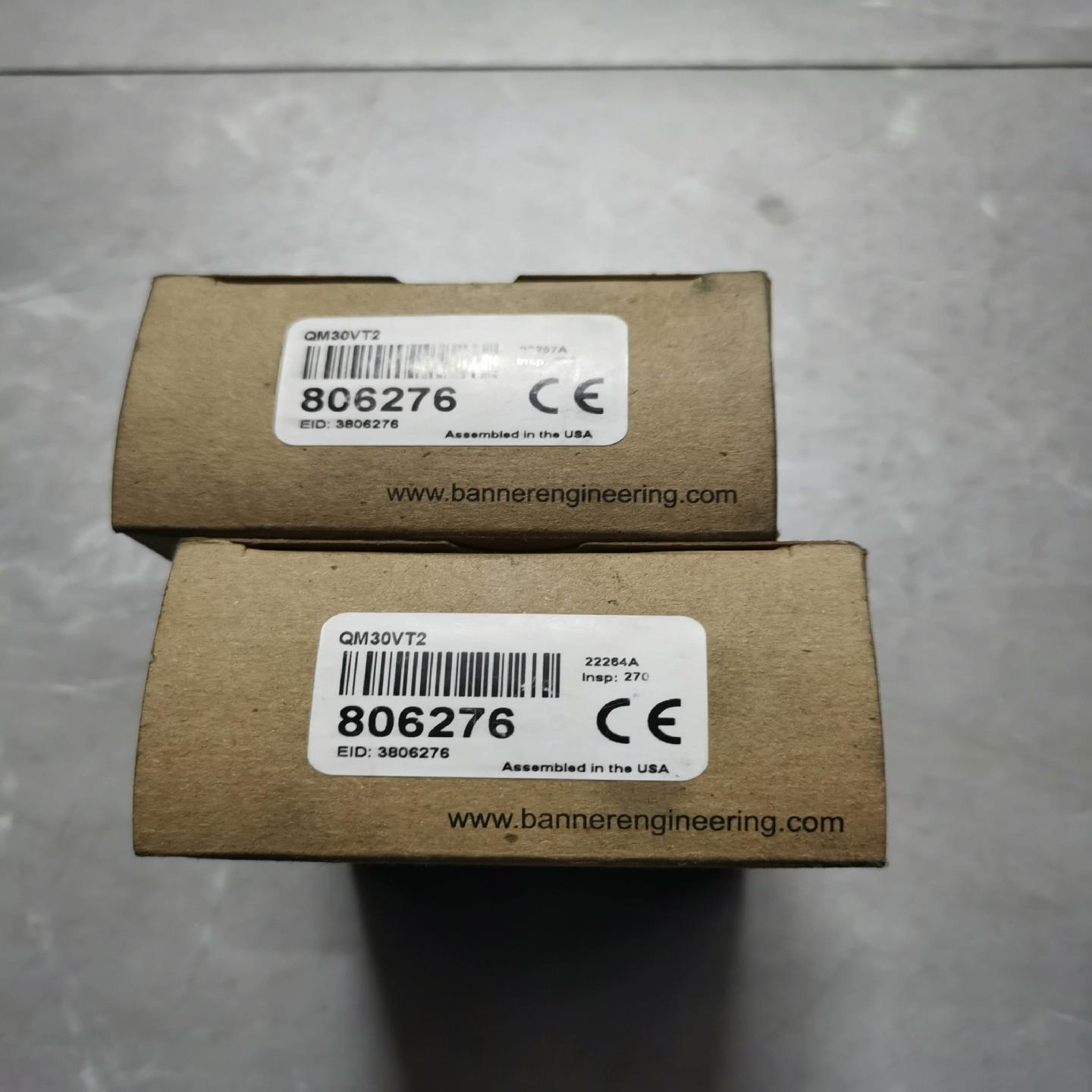 出QM30VT2型号的全新原装正品，为banner En