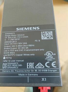 （设备配件）西门子01AD0如图6-TE13-S3120