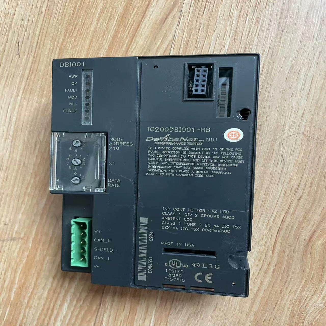 （设备配件）GE DEviceNet模块IC200DBI001，功能包好