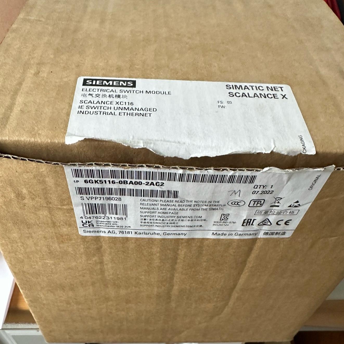 (设备配件)交换机AC2 GK511626BA00西门子-,0-成色如图