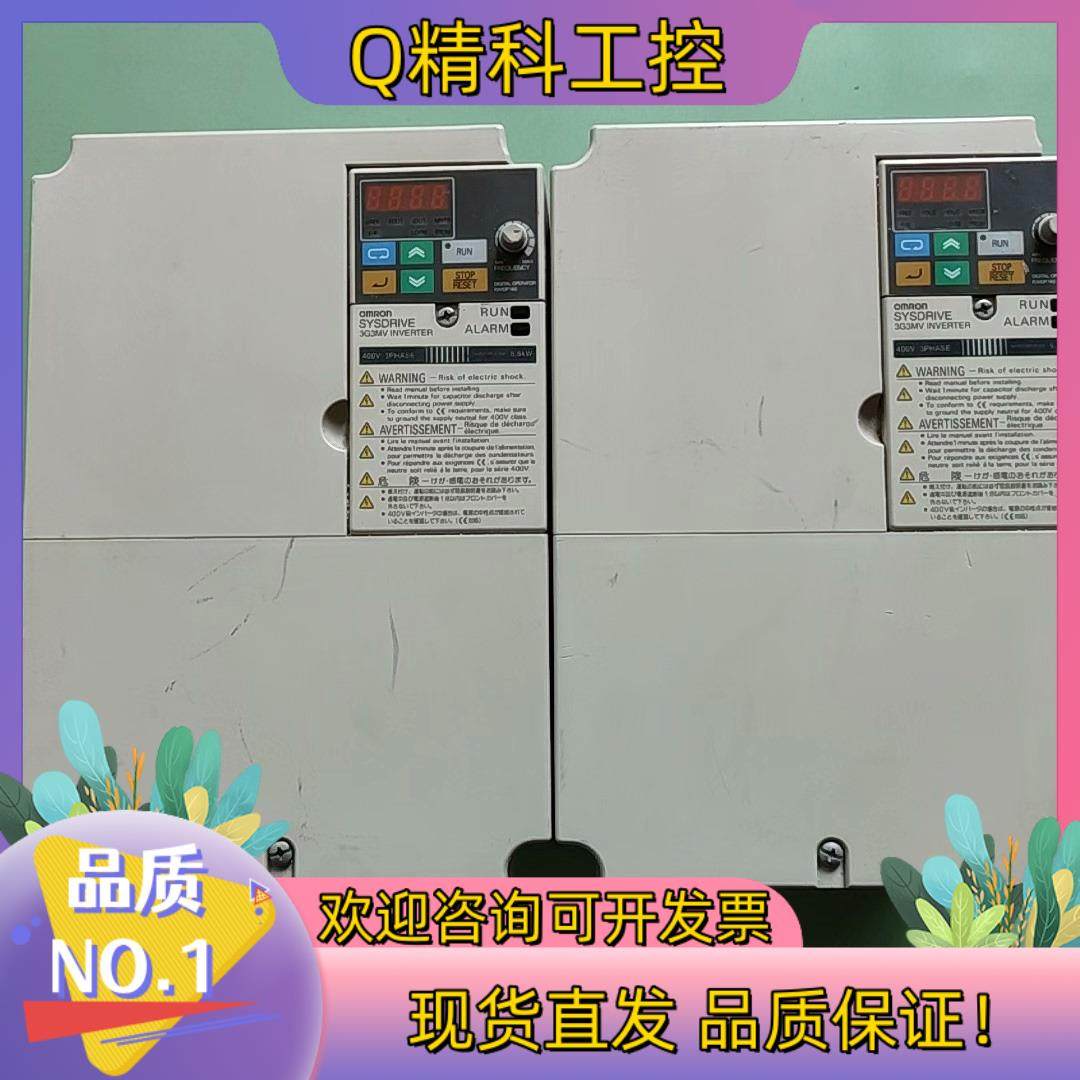 现货omRon5.5KW变频器3G3MV-A4055