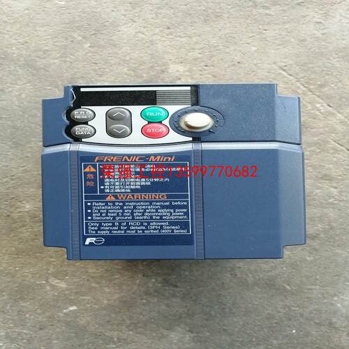 【荣强工控】富士变频器FRN1.5C1S-7C，1.5KW，220V拆机